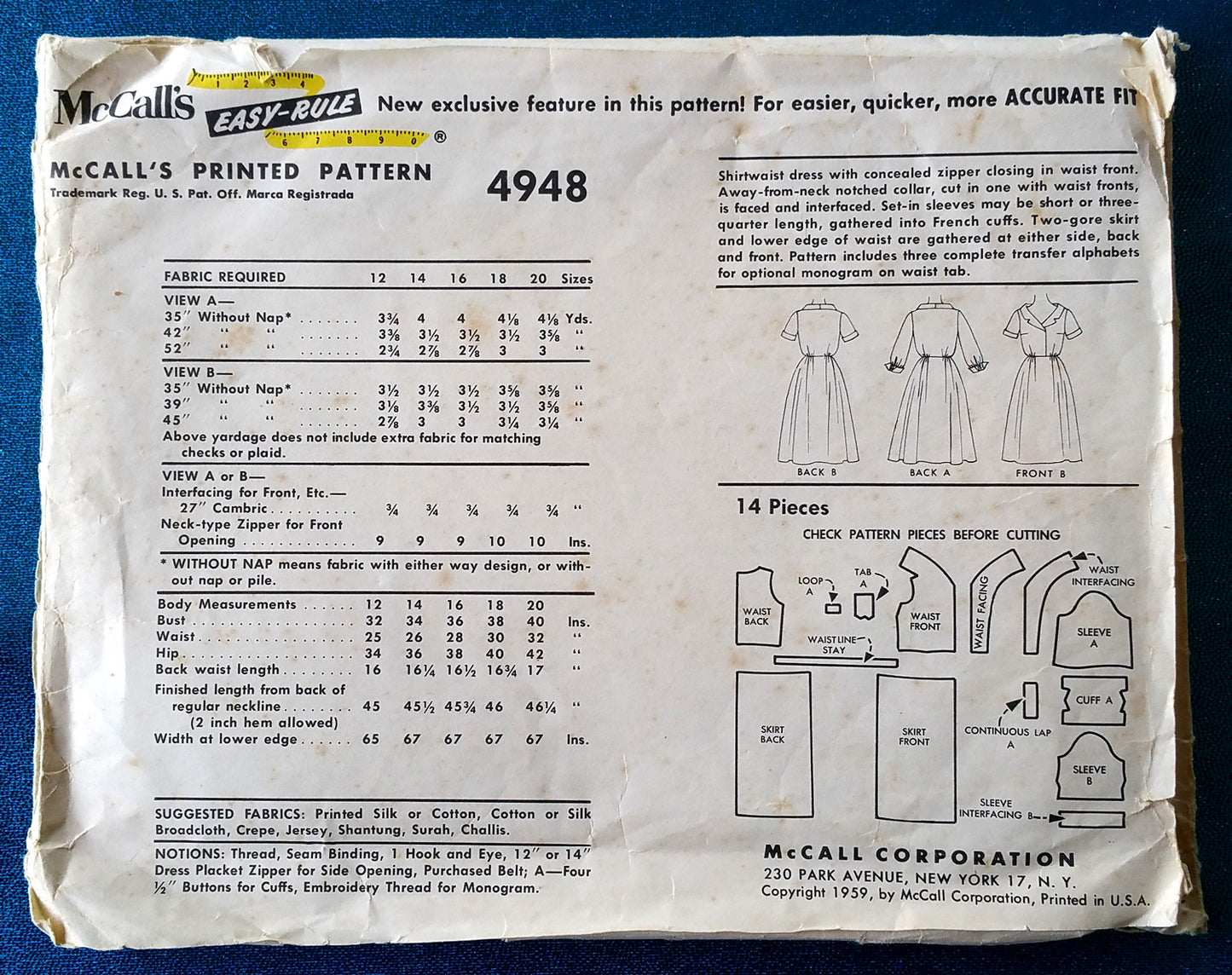 McCall's 4948