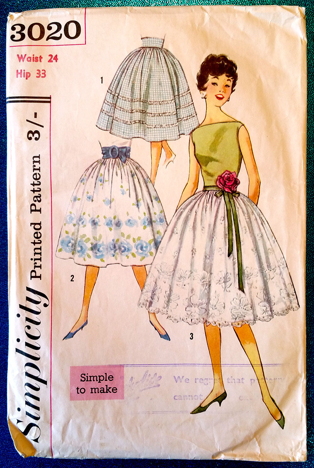 Simplicity 3020