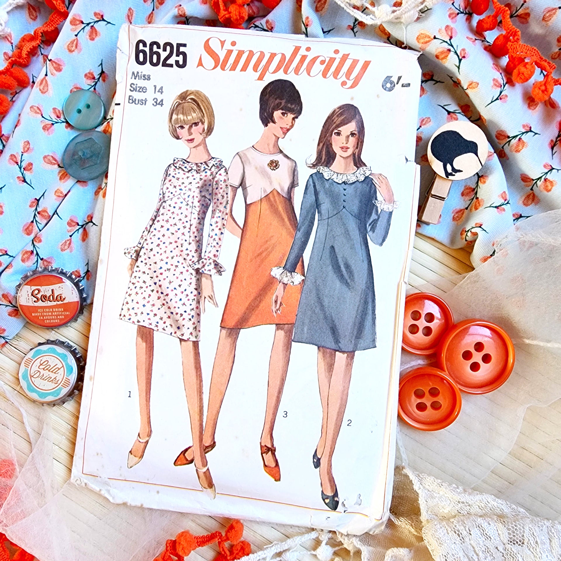 Simplicity 6625 – Kwirky Kiwi Patterns