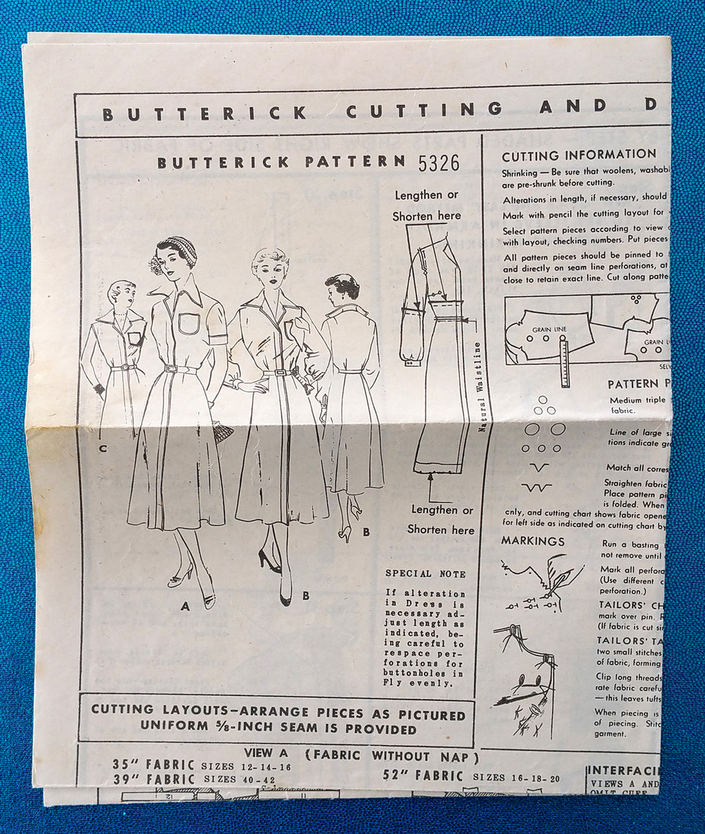 Butterick 5326