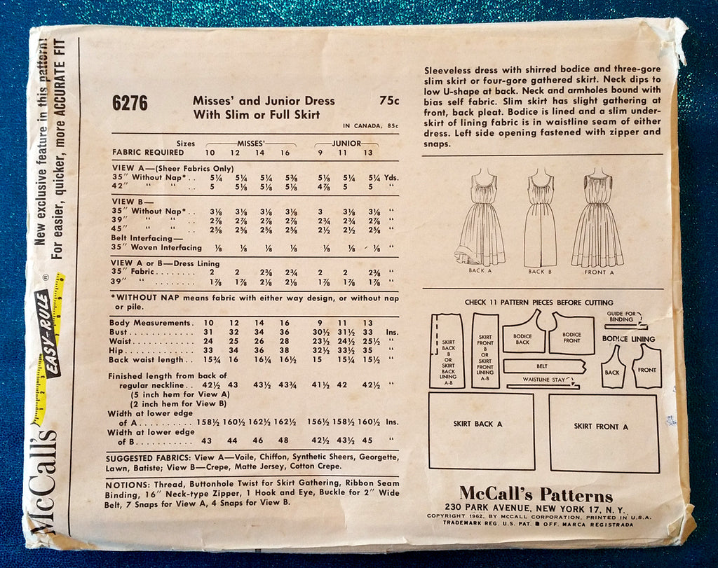 McCall's 6276