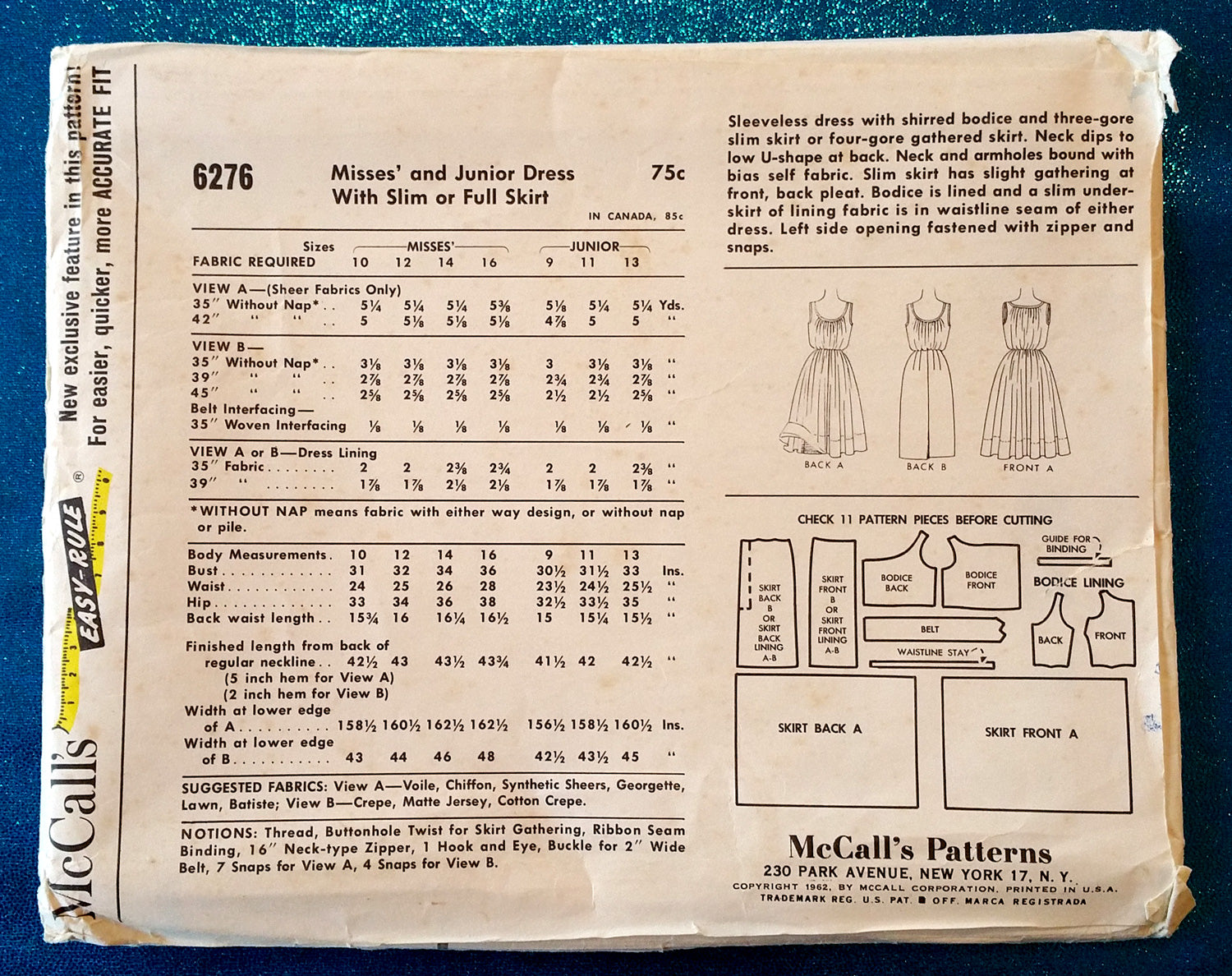 McCall's 6276