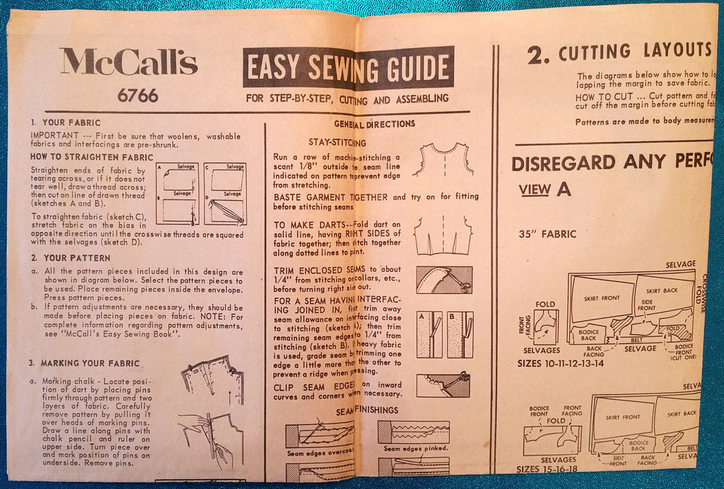 McCall's 6766