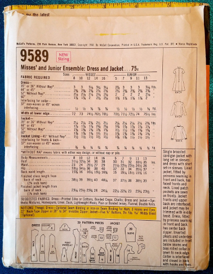McCall's 9589