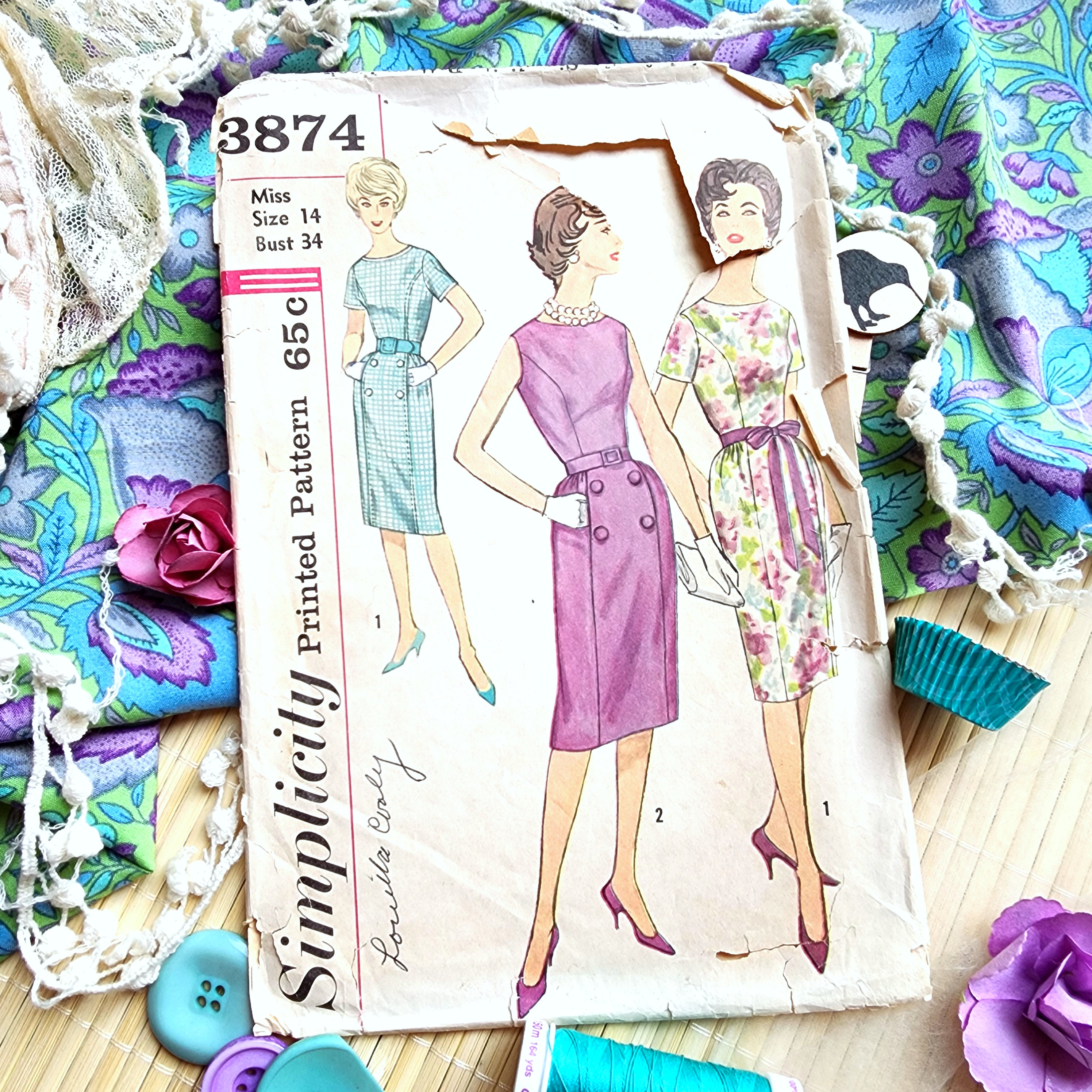 Simplicity 3874 - 34" bust
