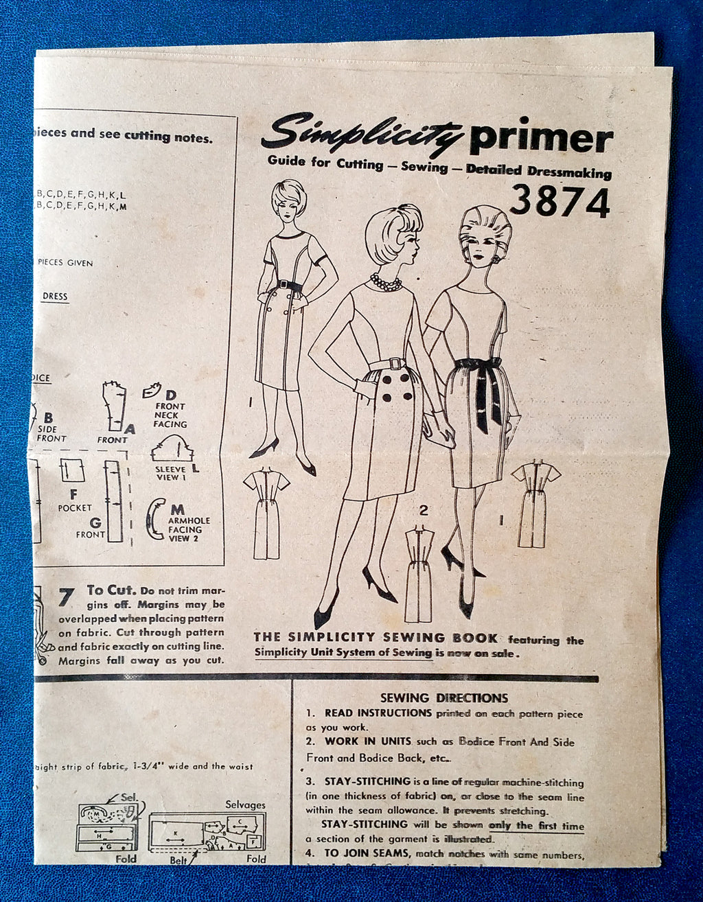 Simplicity 3874 - 32" bust