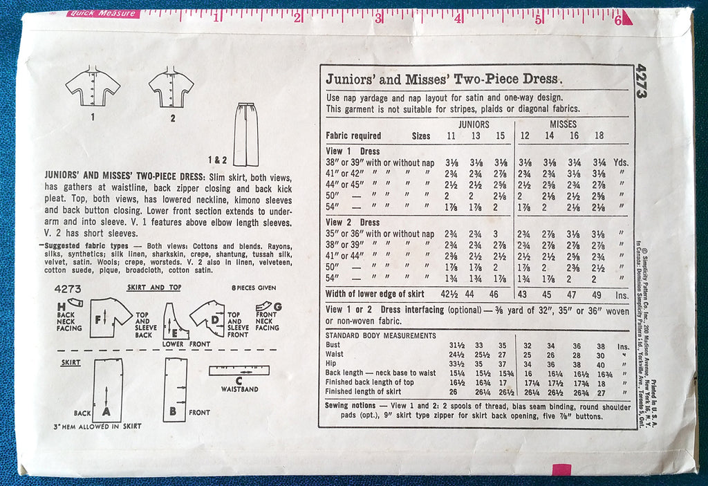 Simplicity 4273