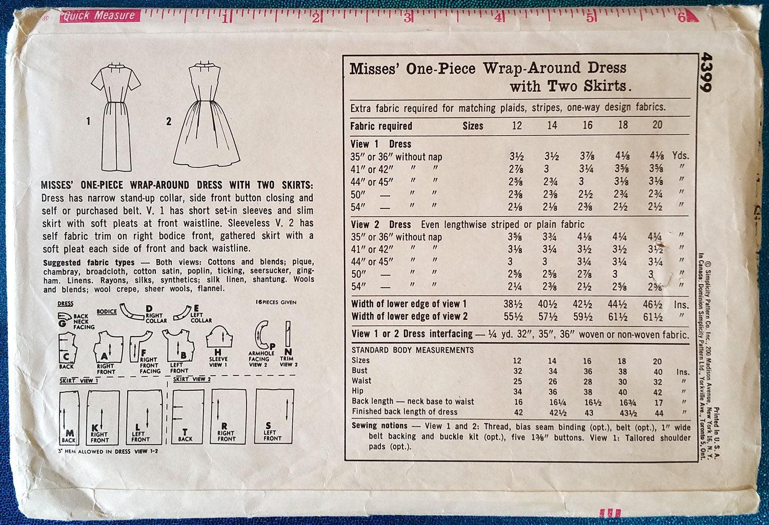 Simplicity 4399