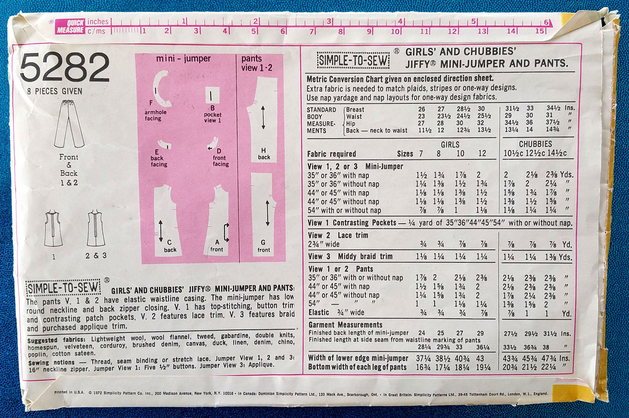 Simplicity 5282