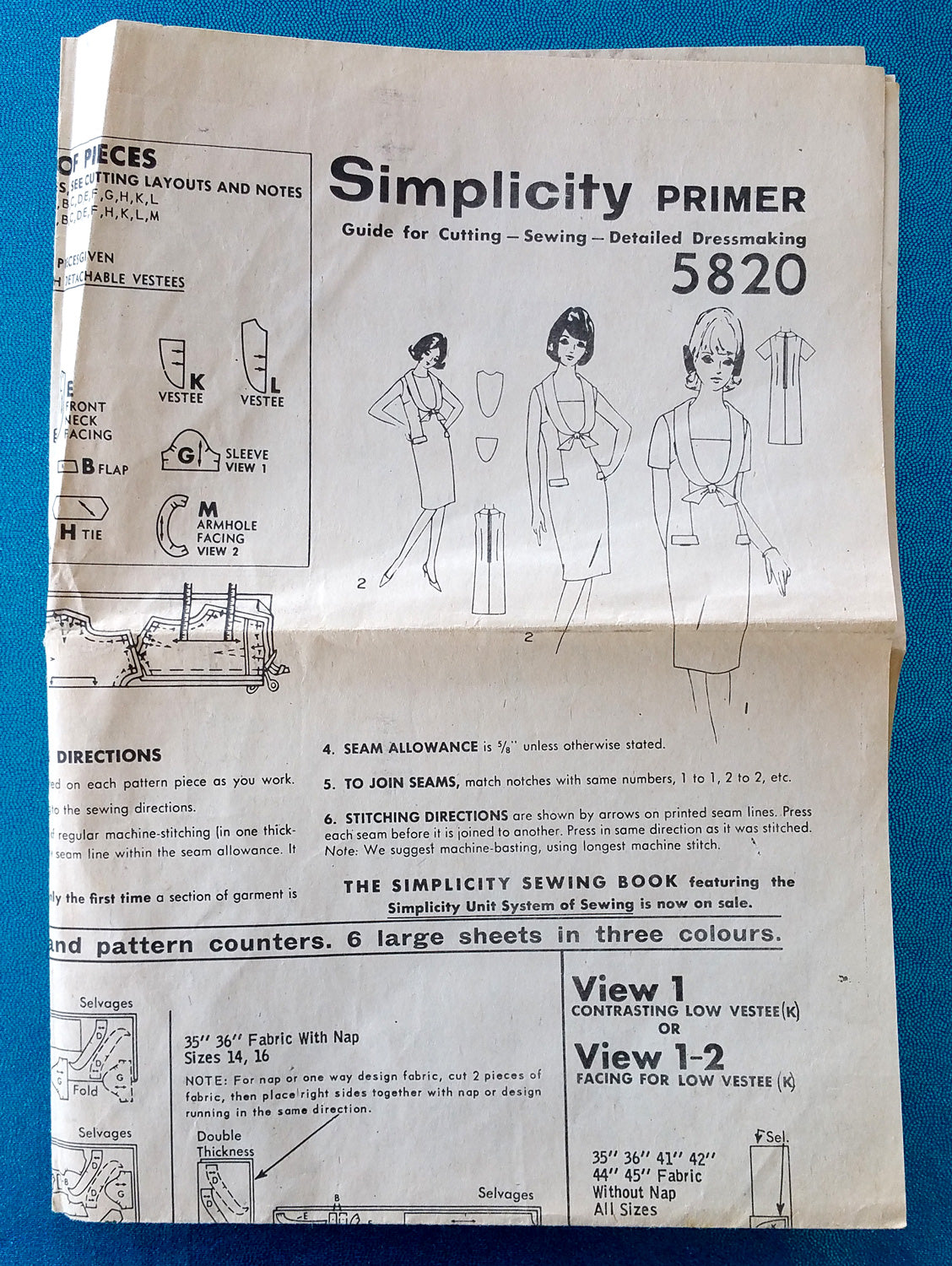 Simplicity 5820