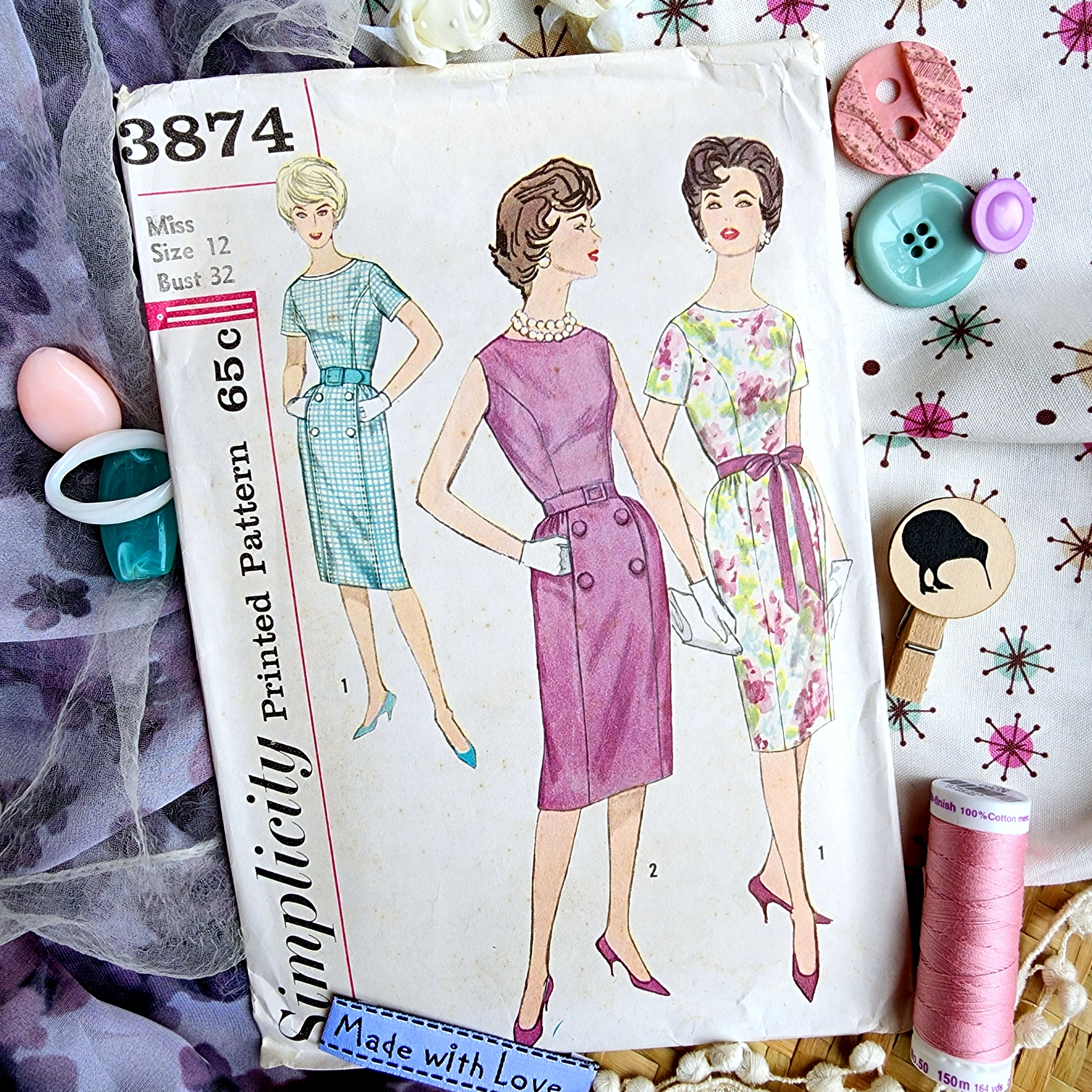 Simplicity 3874 - 32" bust
